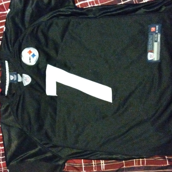 Reebok Pittsburgh Steelers jersey number 7 size 48(lg) EUC - Picture 2 of 2